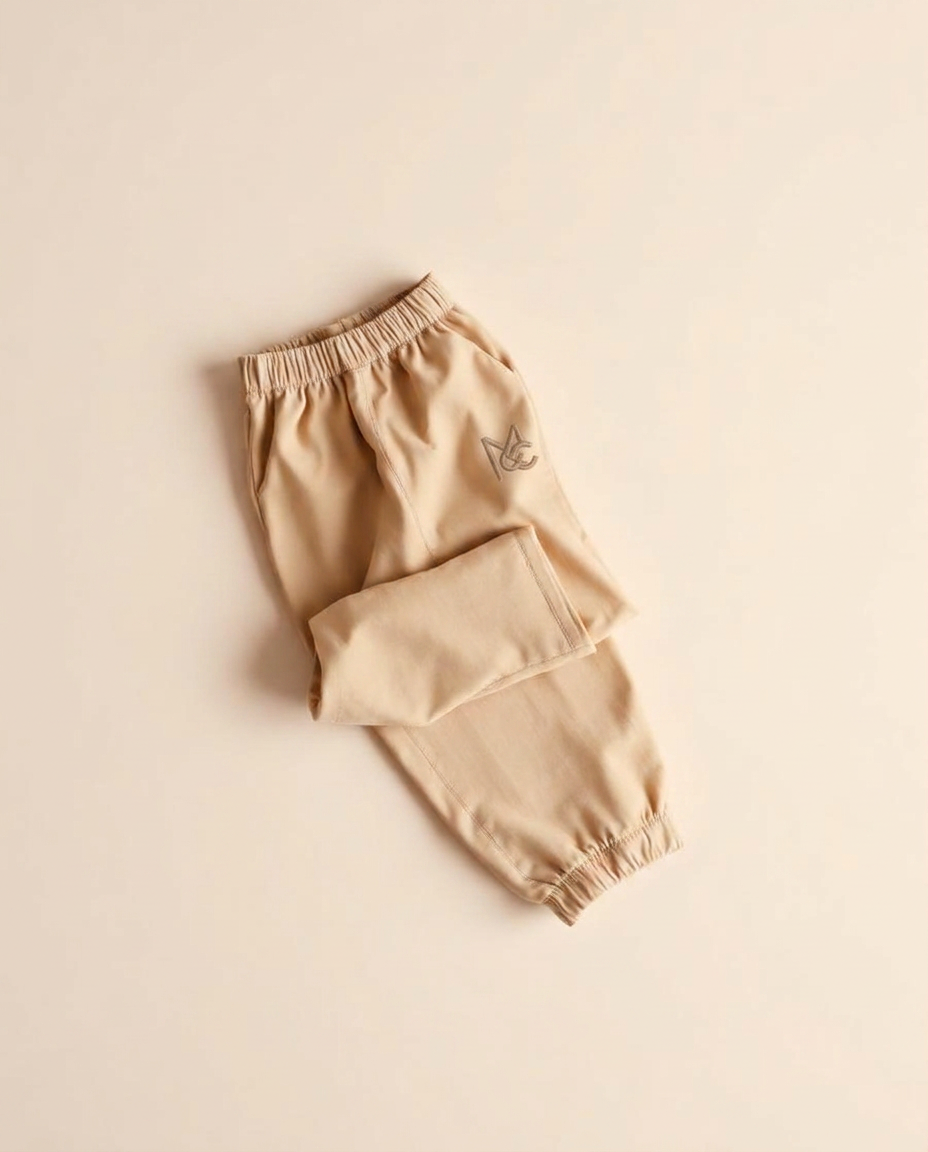 Tapered Cotton Joggers